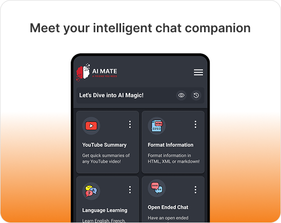 AI MATE - Product Interface